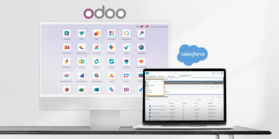 How is Odoo comparеd to Salеsforcе